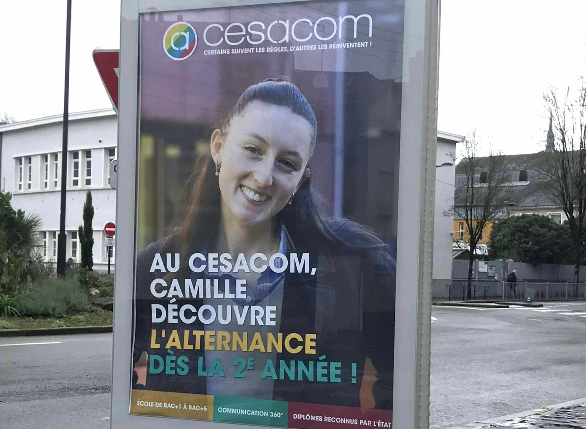 Image affiche publicitaire CESACOM